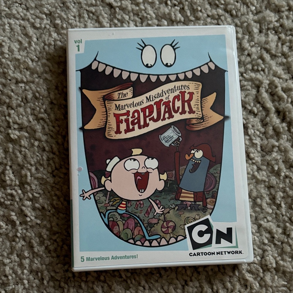 Cartoon Network's Flapjack Vol 1 - Blue and Red Cover